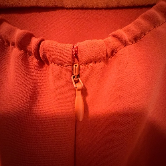 Aritzia Babaton “Hampton” Dress Women’s Size 6 – Burnt Orange - Picture 8 of 13